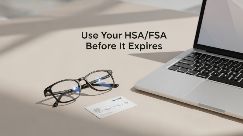 Don’t Lose Your HSA/FSA Funds: How to Use Them at GlassesUSA.com Before They Expire