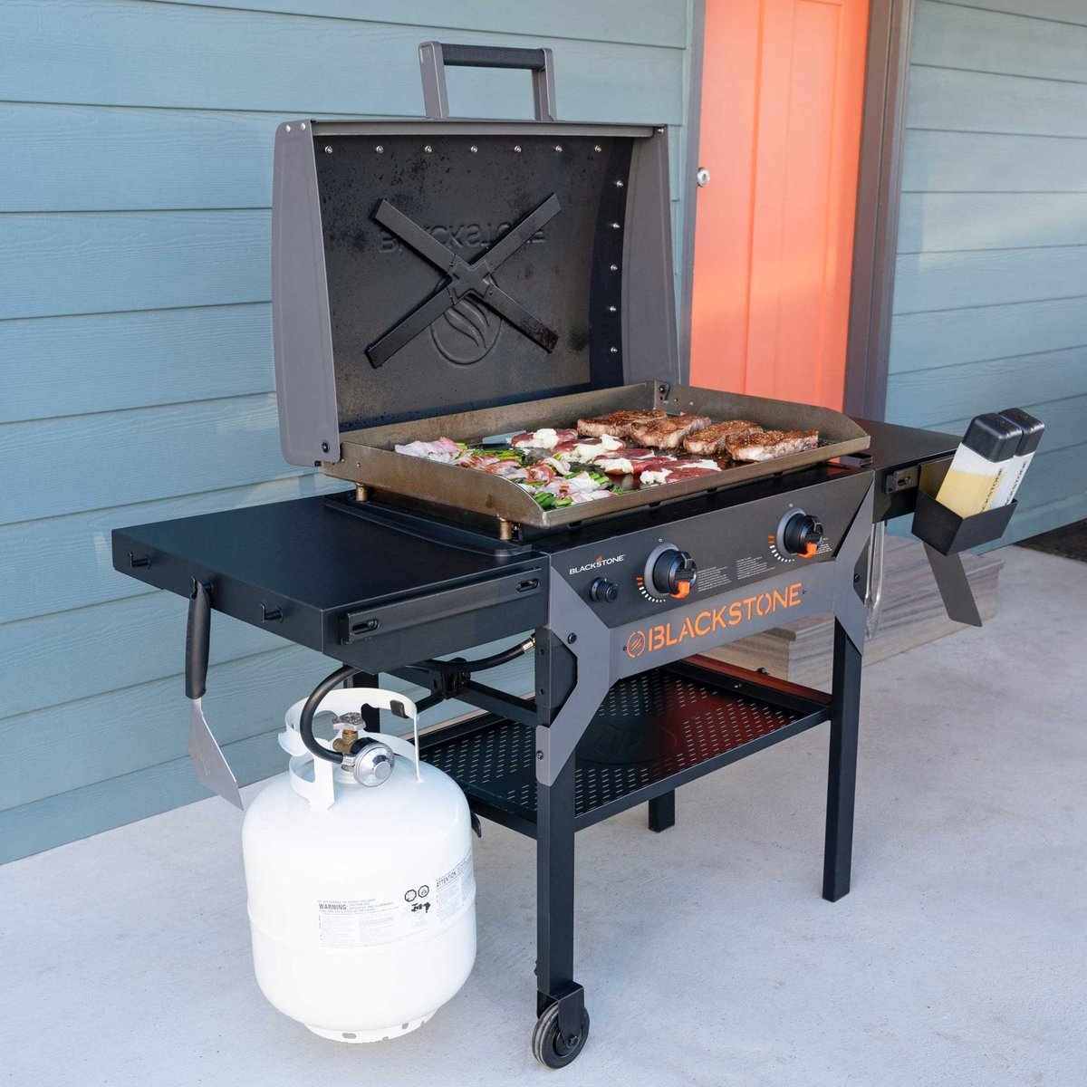 28" GRIDDLE WITH HOOD BUNDLE