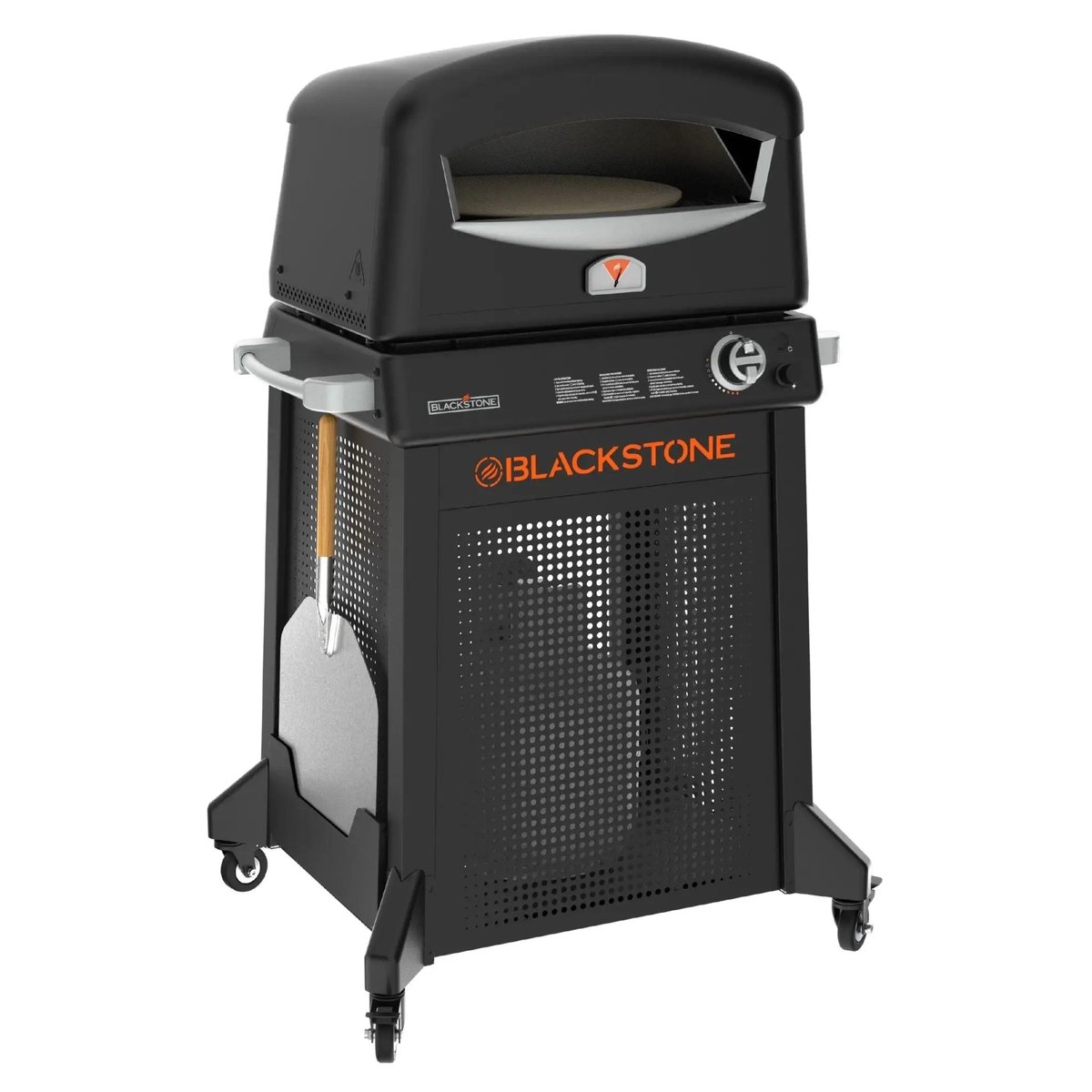 PIZZA OVEN WITH MOBILE CART
