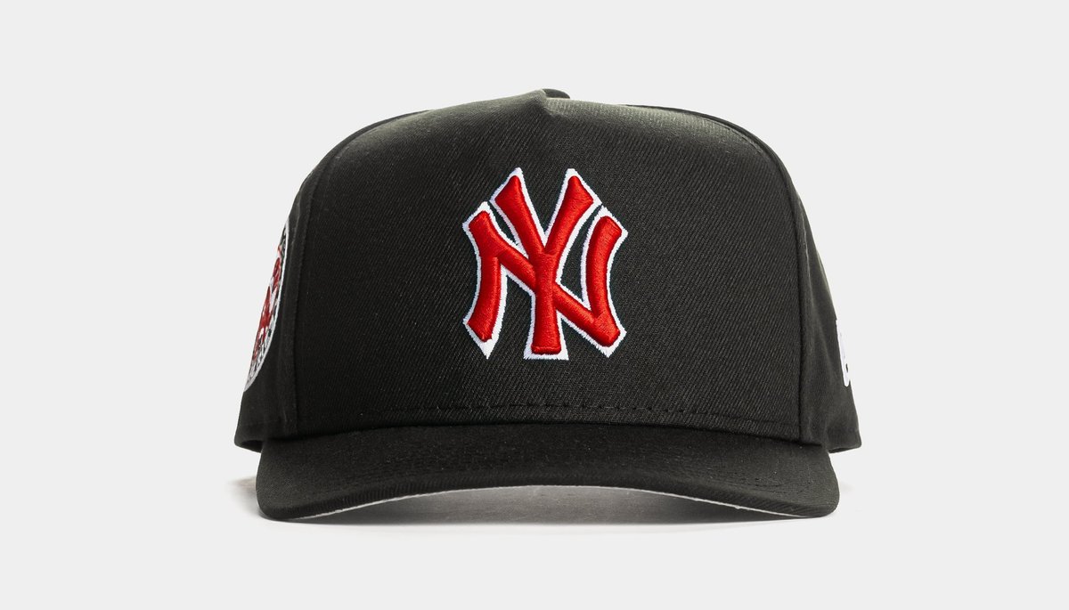 NEW ERA SHOE PALACE EXCLUSIVE NEW YORK YANKEES BLACK RED 9FIFTY AF SNAPBACK