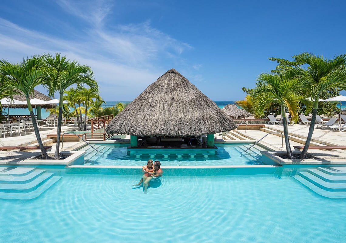 Couples Swept Away — Negril, Jamaica