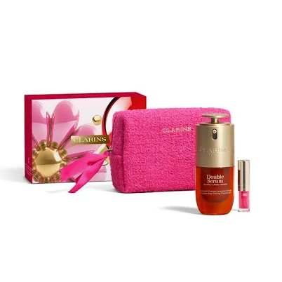 Clarins Double Serum + Lip Oil Gift Set