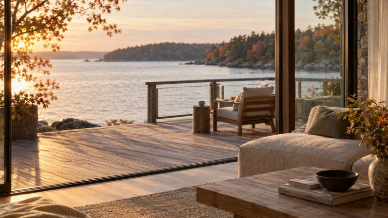 10 Stunning Waterfront Vacation Rentals for a Peaceful Fall Escape with VRBO